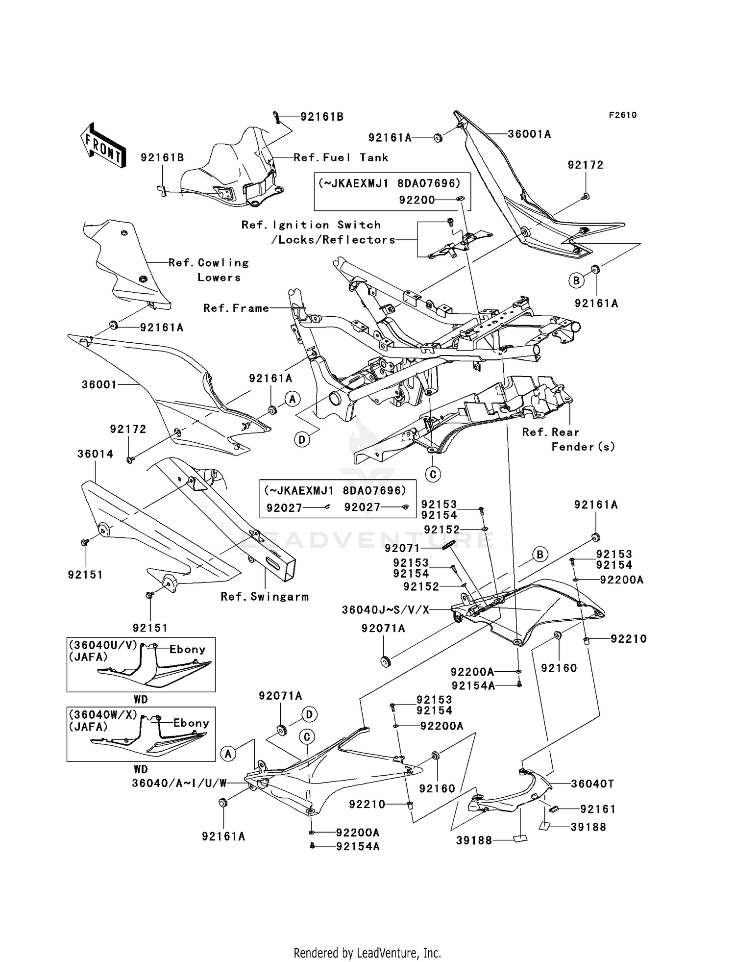 SIDE COVERS/CHAIN COVER