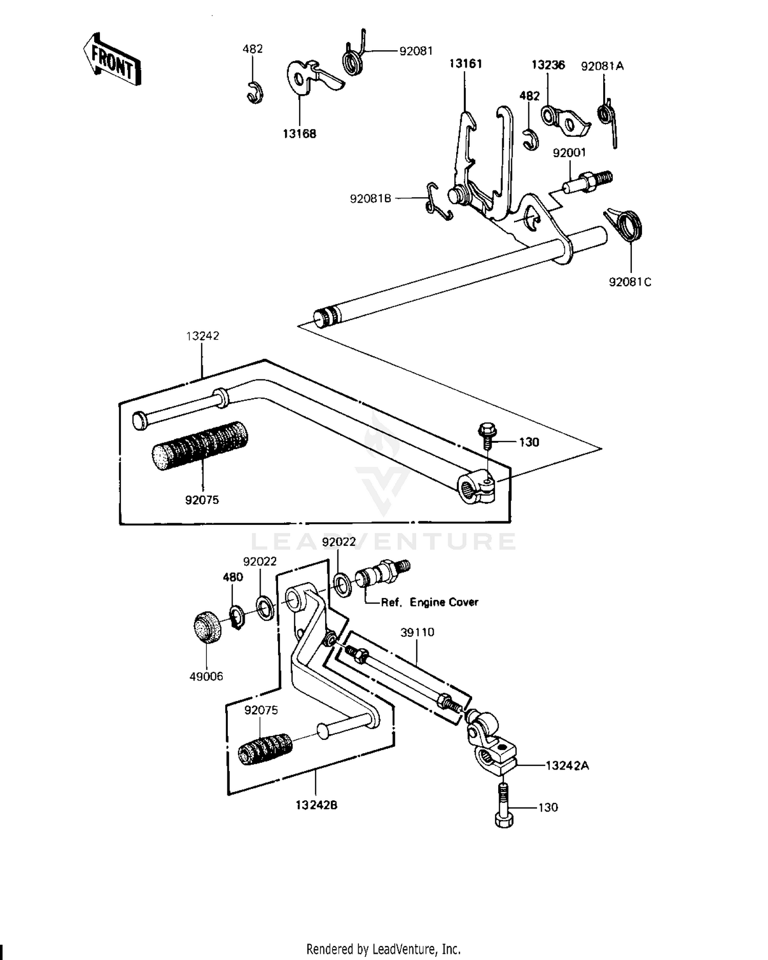 GEAR CHANGE MECHANISM