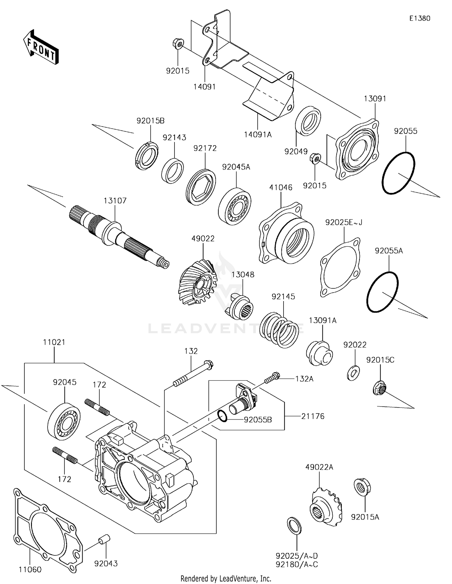 Bevel Gear Case