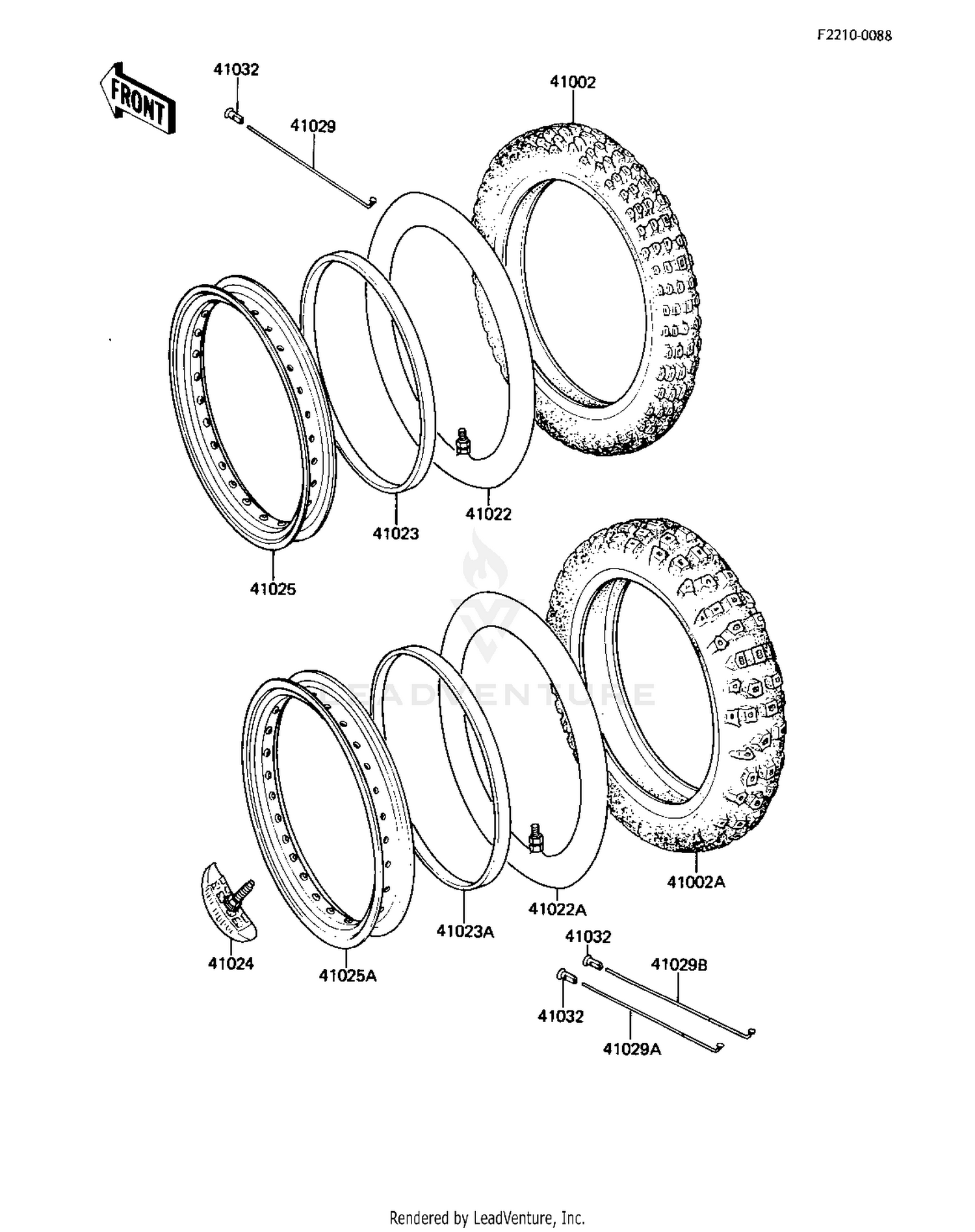 WHEELS/TIRES ('83 A1)