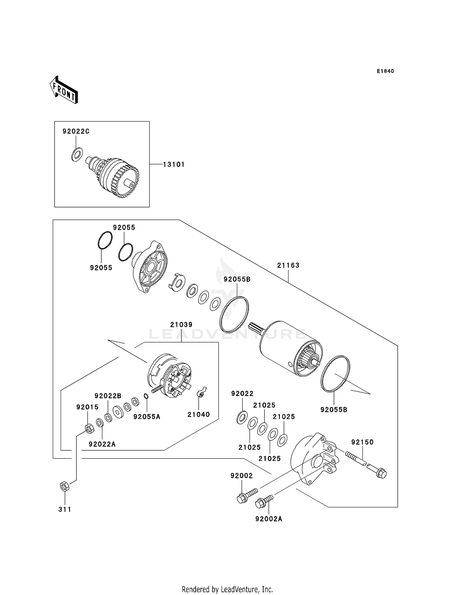 STARTER MOTOR