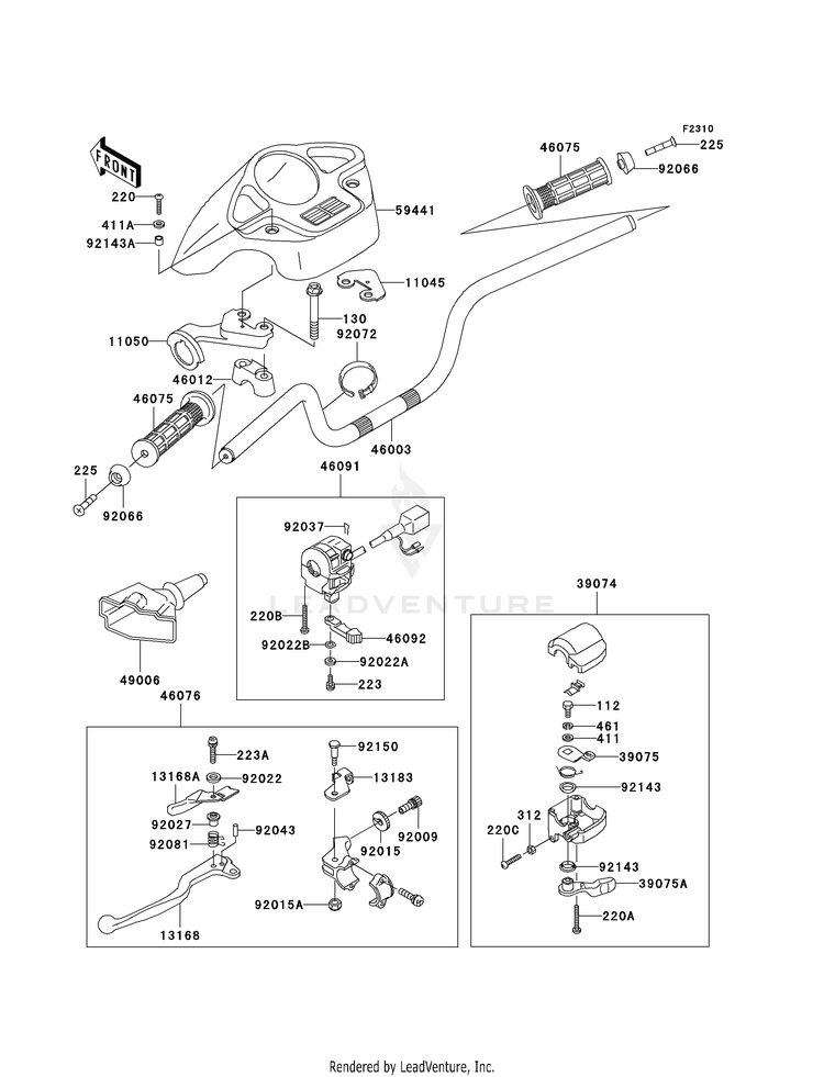 Handlebar (A1) Schematic
