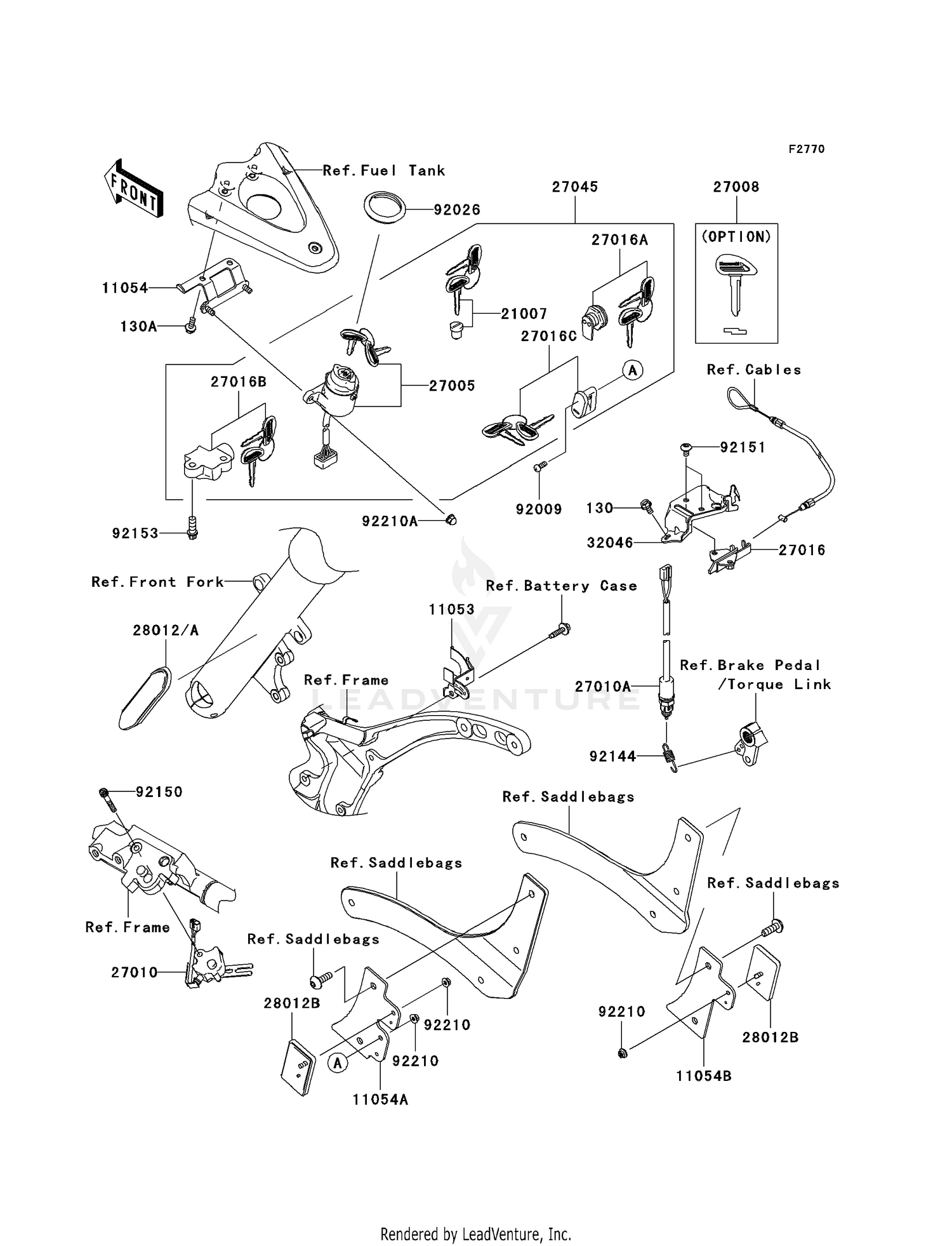 IGNITION SWITCH/LOCKS/REFLECTORS