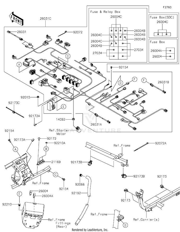 Chassis Electrical Equipment Schematic