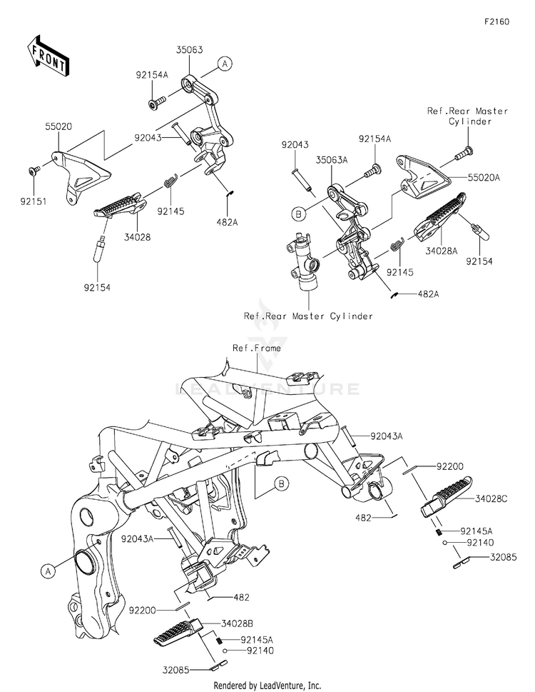 Footrests Schematic