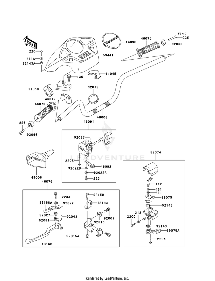 Handlebar (B1) Schematic