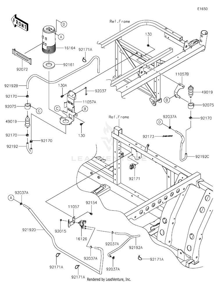 Fuel Evaporative System(Ca) Schematic