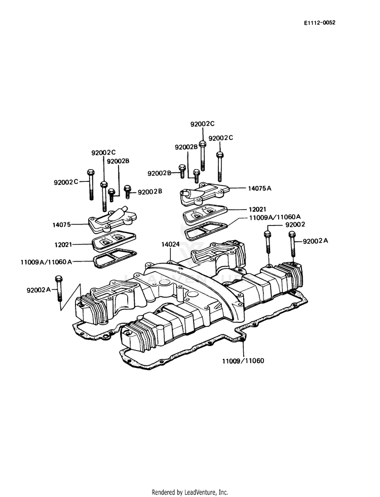 Cylinder Head Cover Schematic