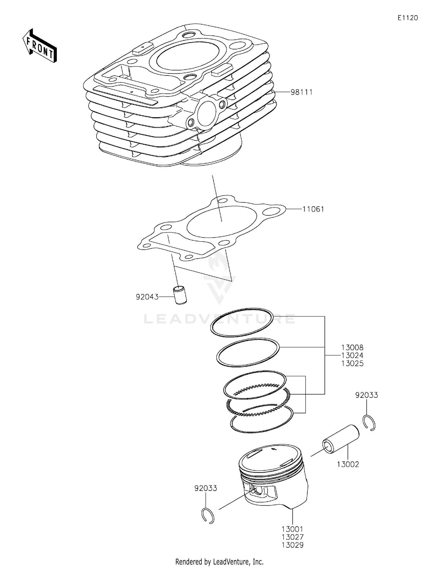 Cylinder/Piston(s)