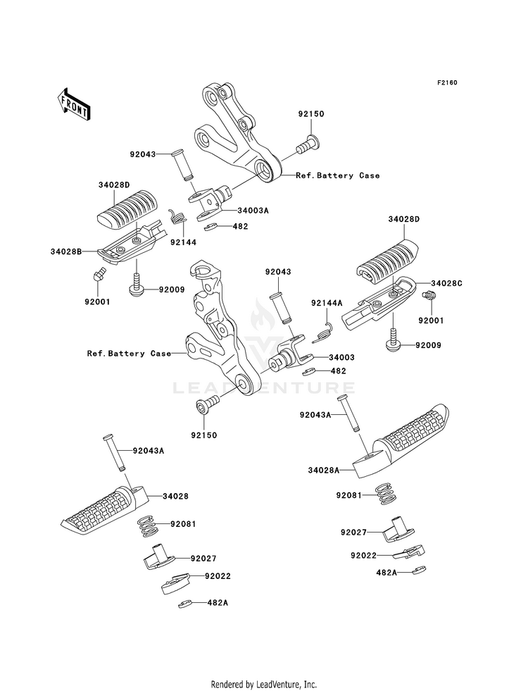 Footrests Schematic