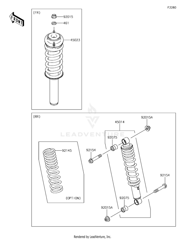 Shock Absorber(S) Schematic