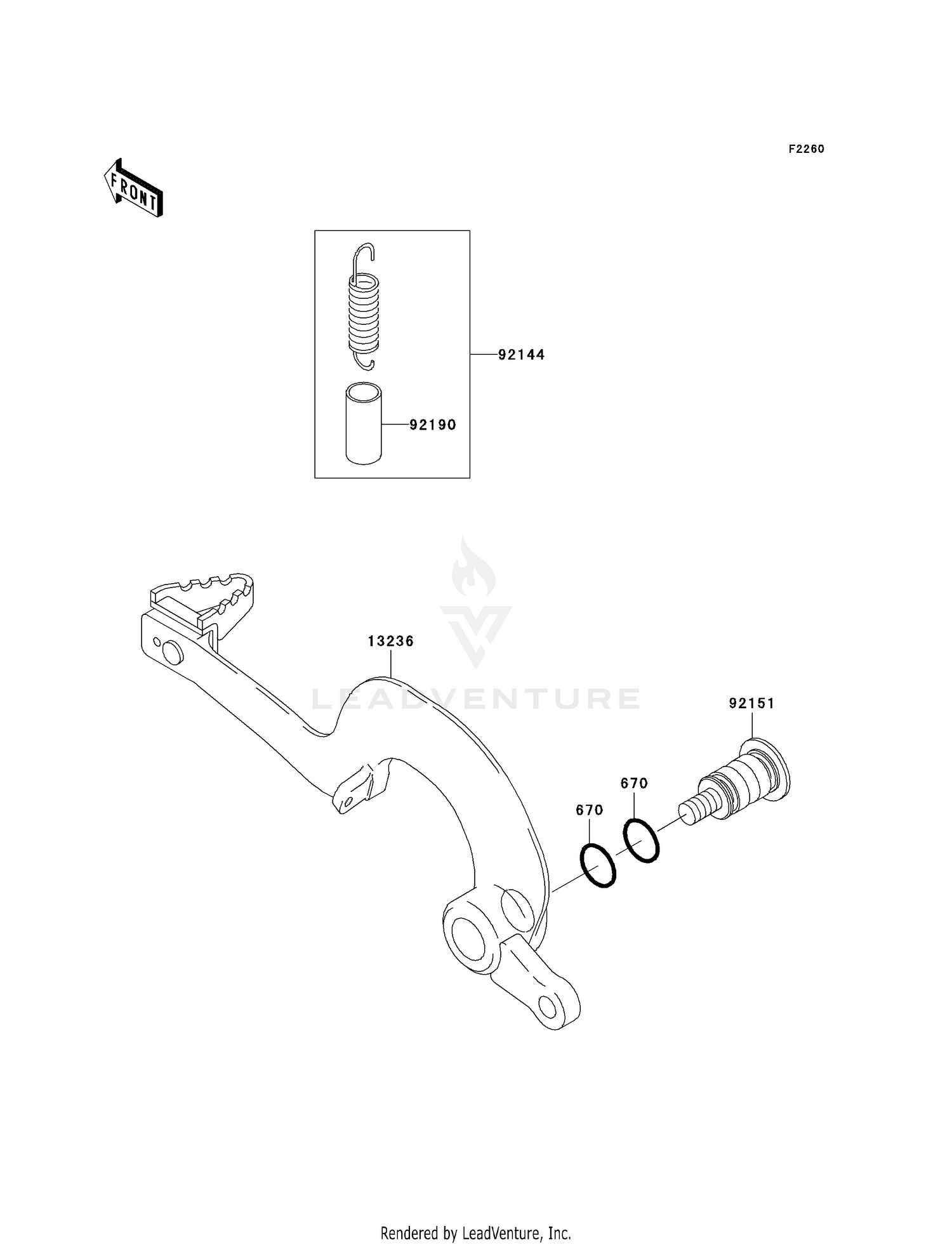 BRAKE PEDAL