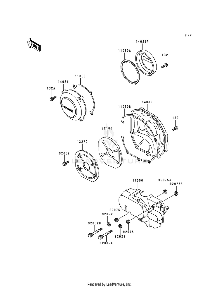 Engine Cover(S) Schematic