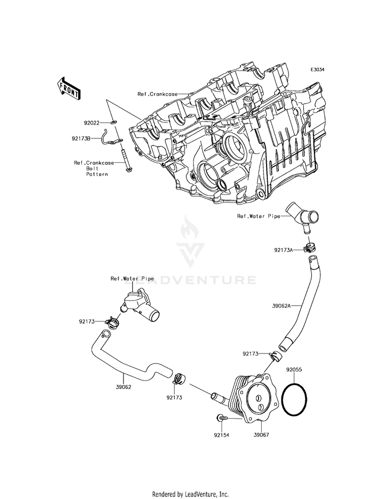 Oil Cooler Schematic