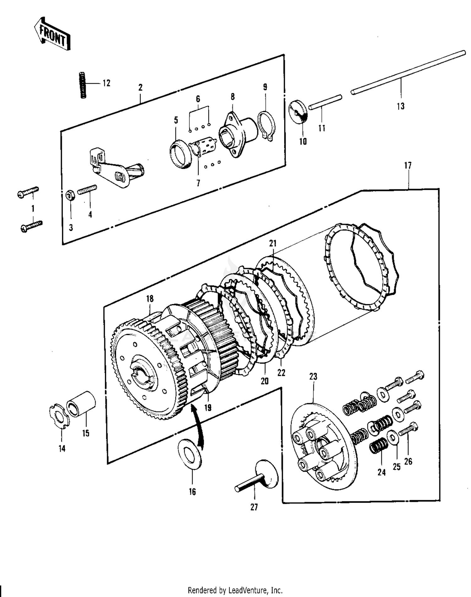 CLUTCH ('76-'78 A3/A4/A5)