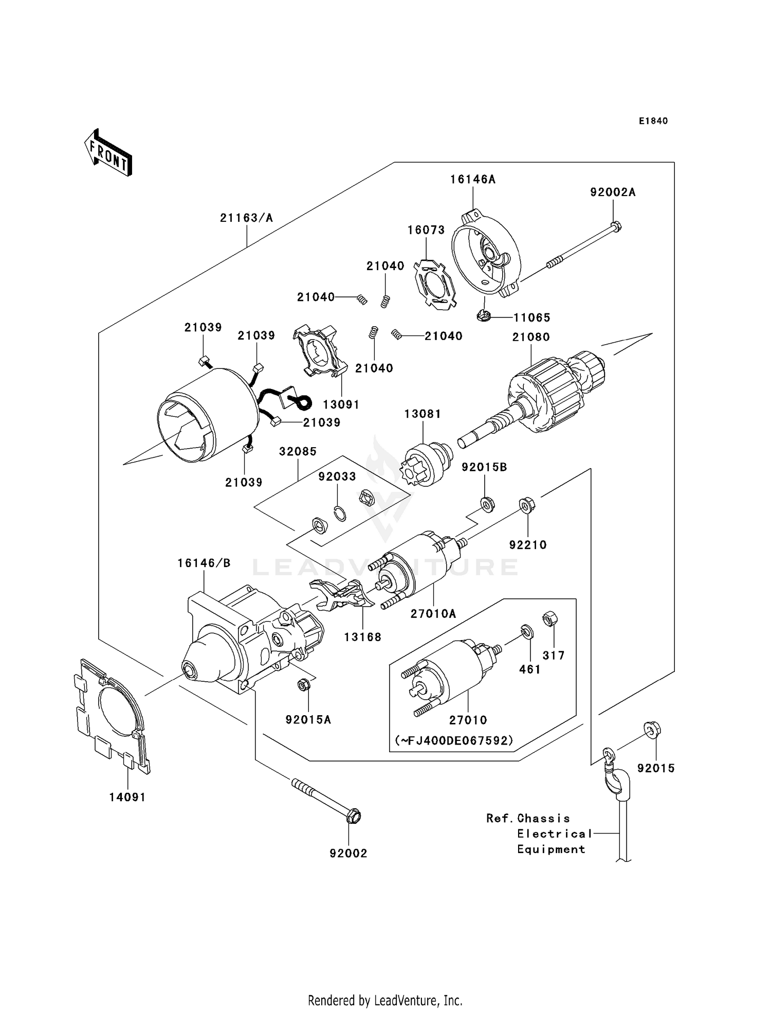 STARTER MOTOR