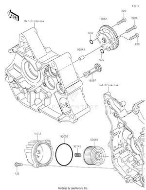 Oil Pump/oil Filter Schematic