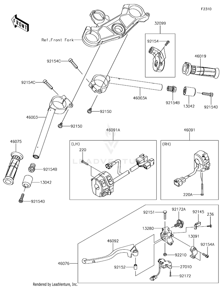 Handlebar Schematic