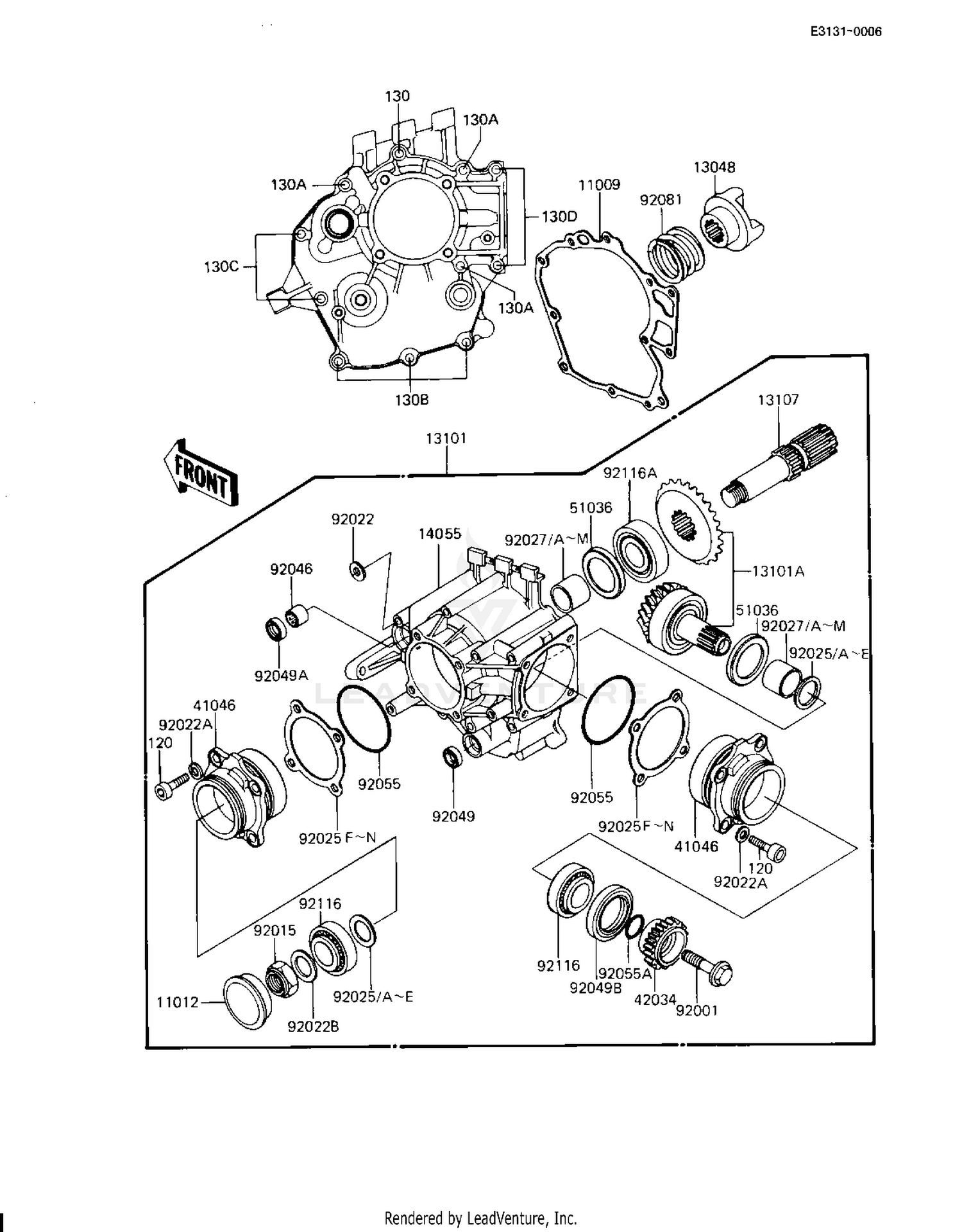 FRONT BEVEL GEARS