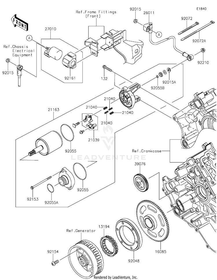 Starter Motor Schematic
