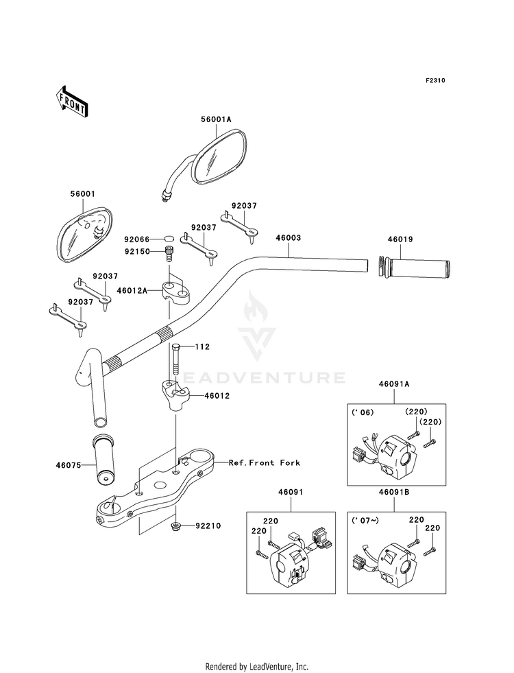 Handlebar Schematic