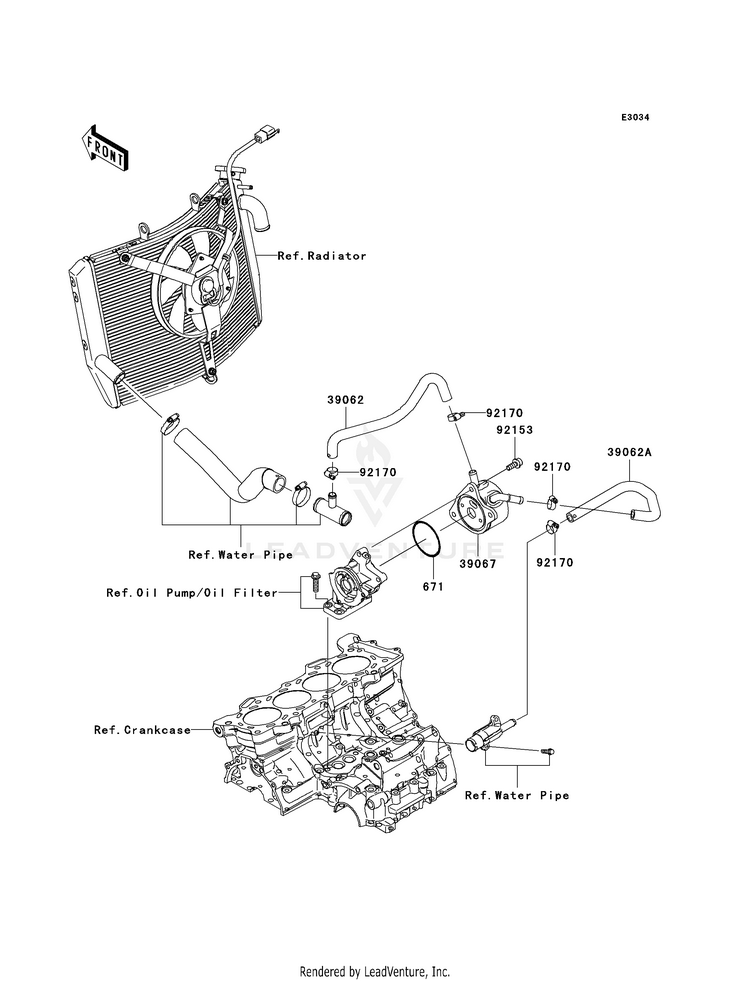 Oil Cooler Schematic