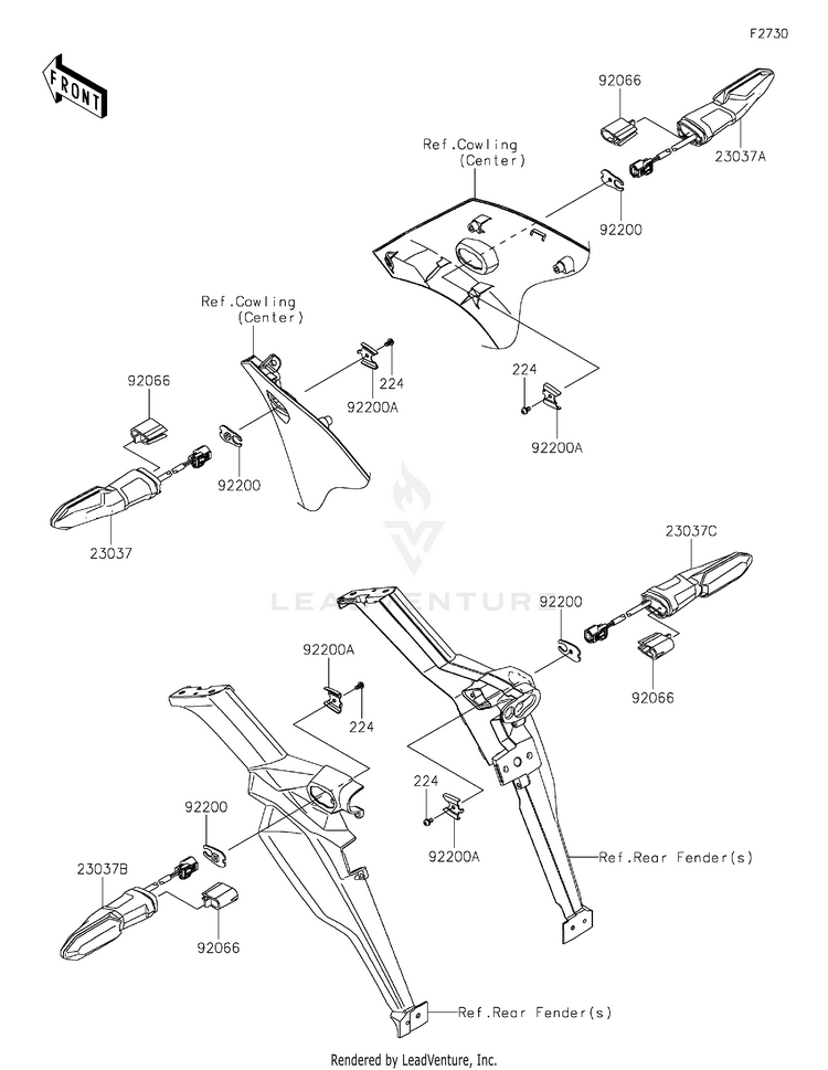Turn Signals Schematic