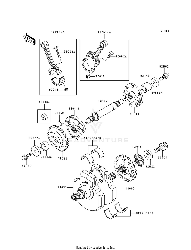 Crankshaft Schematic