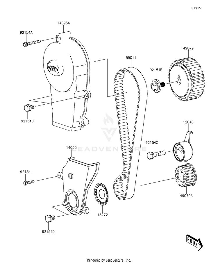 Timing Belt Schematic