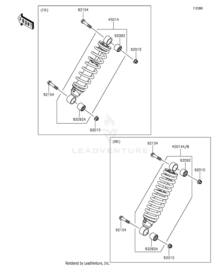 Shock Absorber(S) Schematic