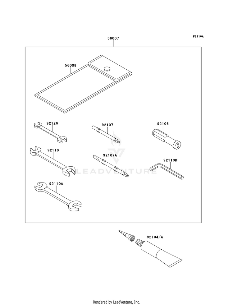 Owner's Tools (Baf-Bcf) Schematic