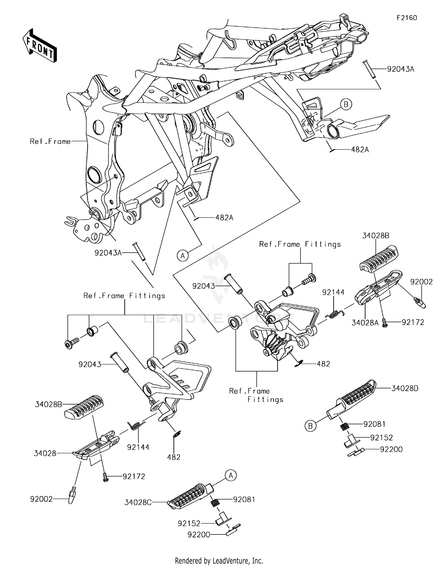 Footrests(FEF/FFF)