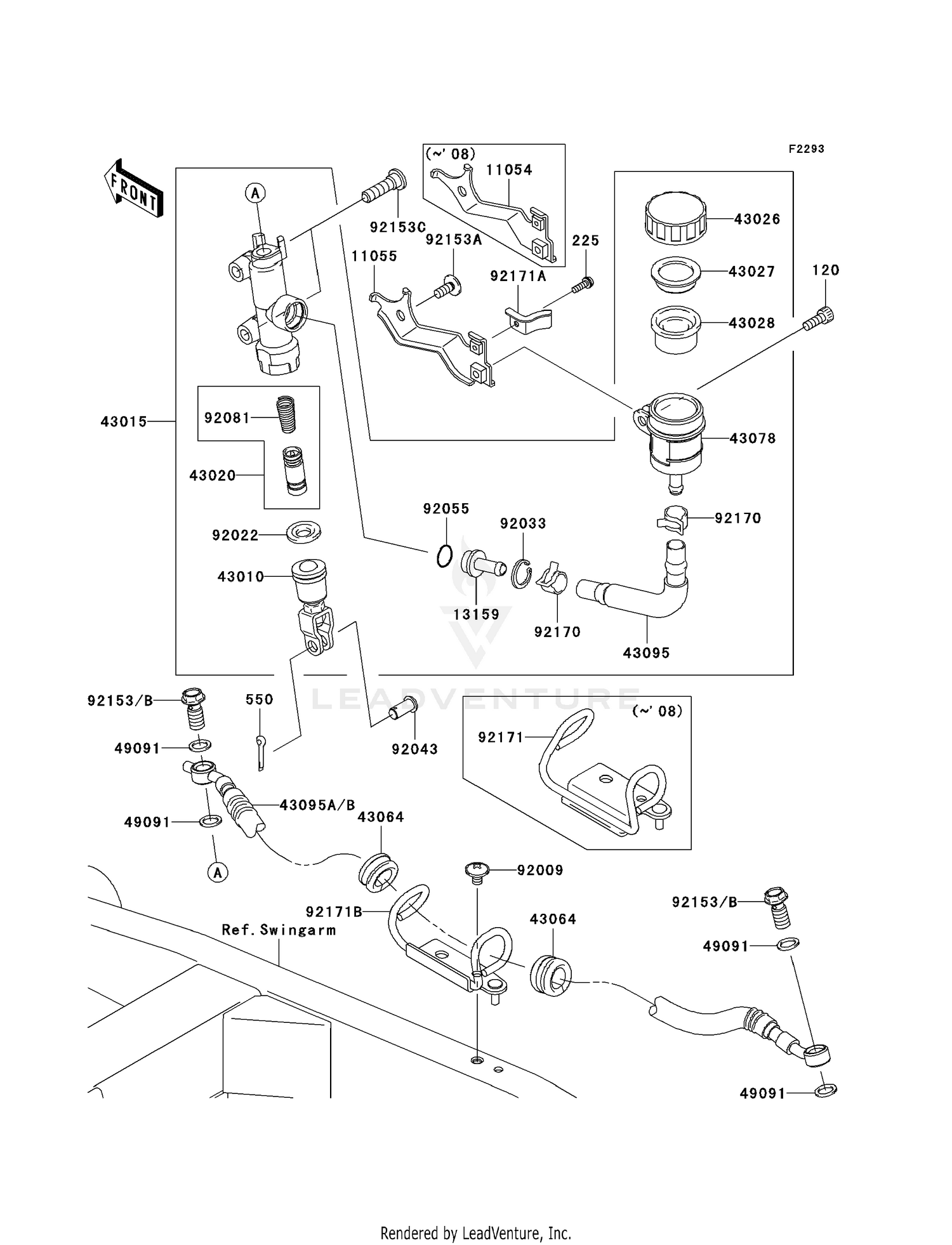 REAR MASTER CYLINDER