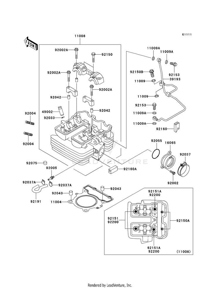 Cylinder Head Schematic