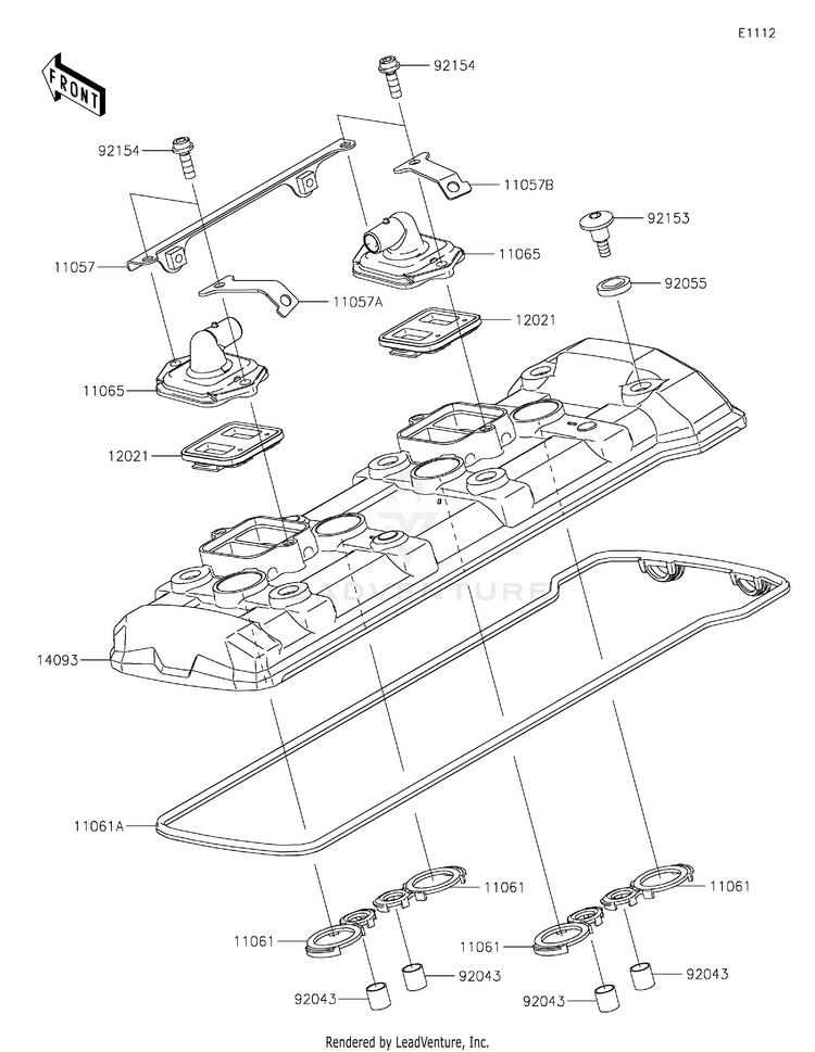 Cylinder Head Cover Schematic