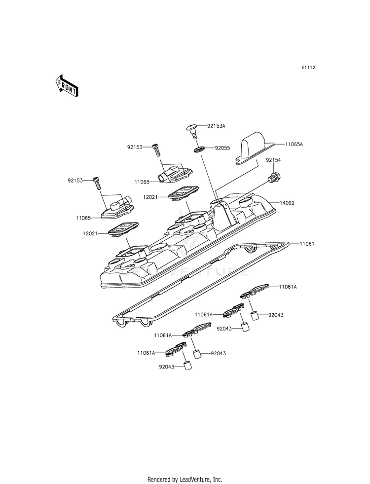 Cylinder Head Cover Schematic