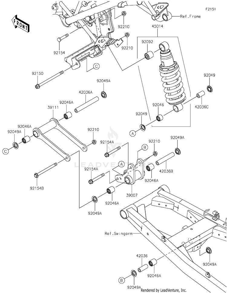 Suspension/Shock Absorber Schematic