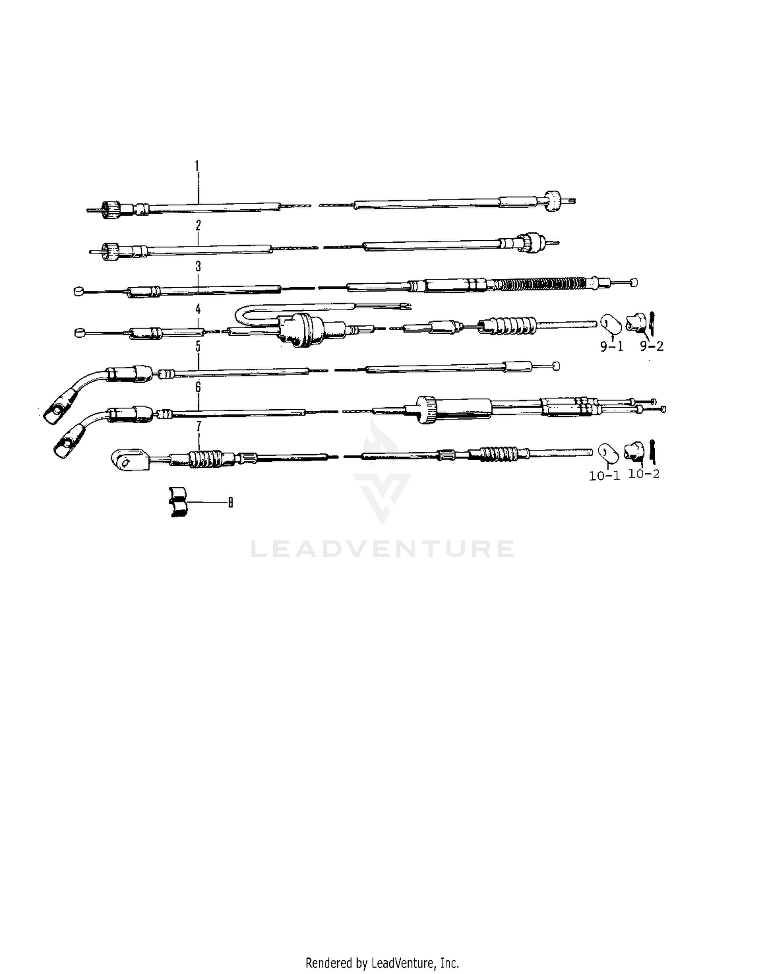 CABLES ('71-'72 F8/F8-A)