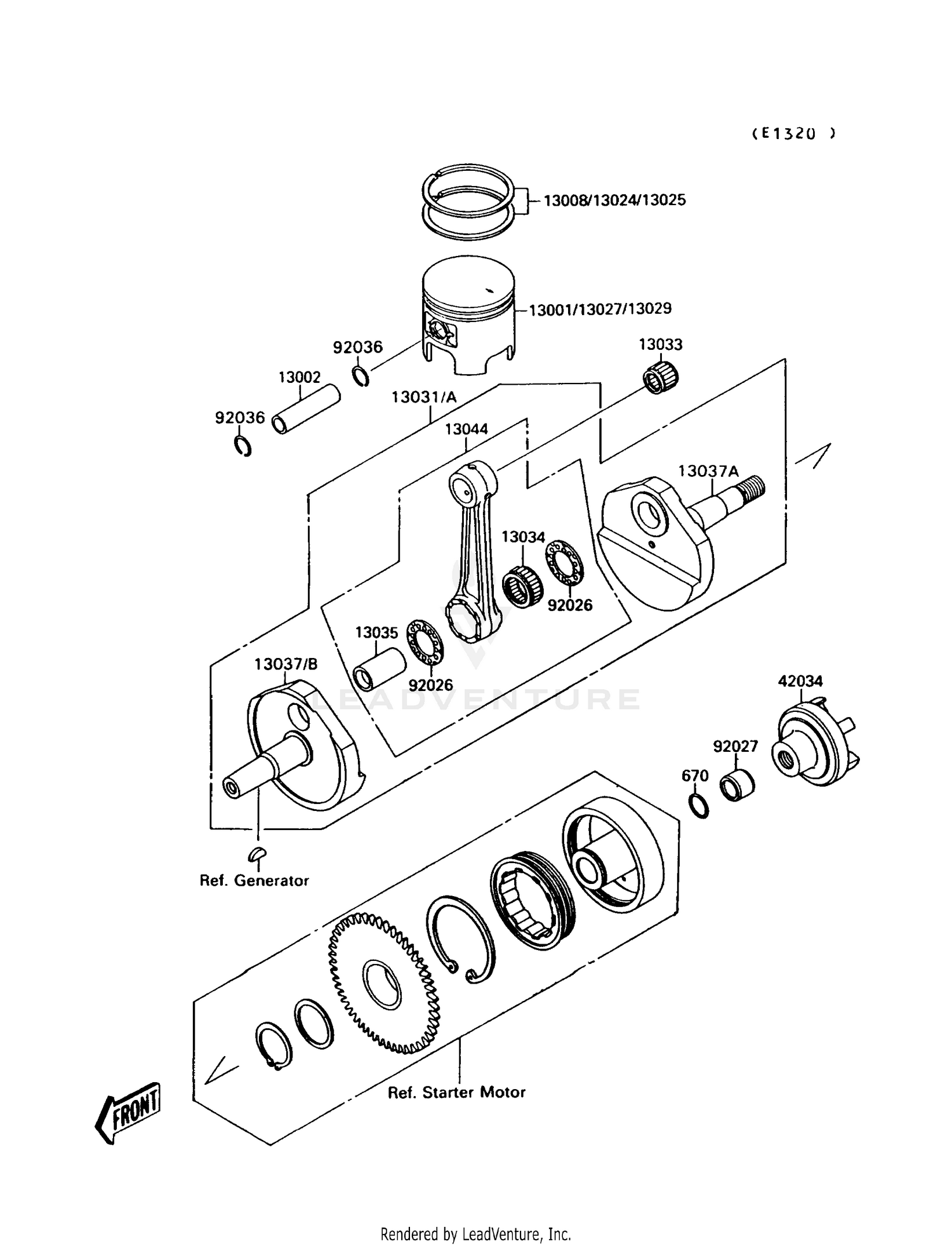 CRANKSHAFT/PISTON(S)
