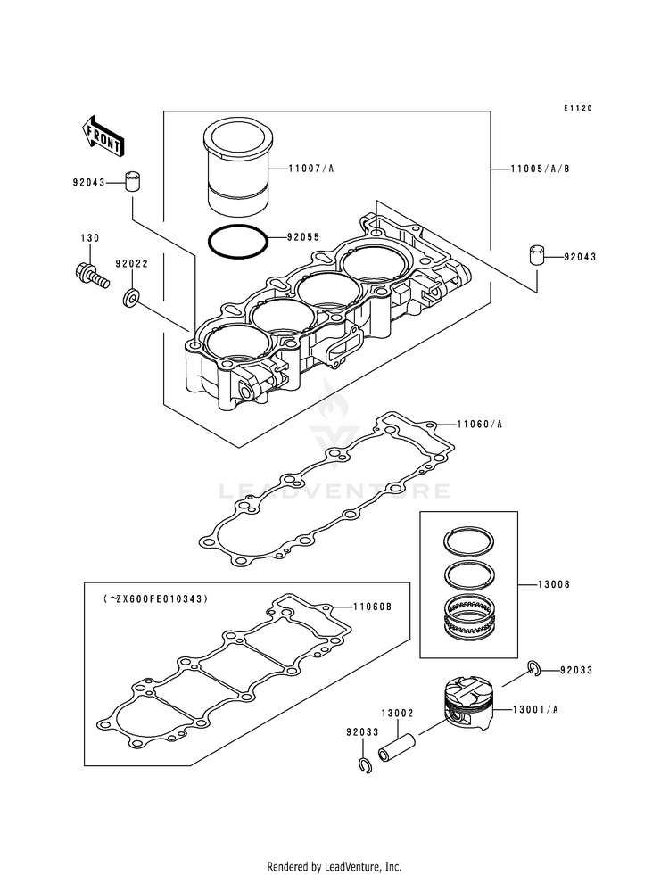 Cylinder/Piston(S) Schematic