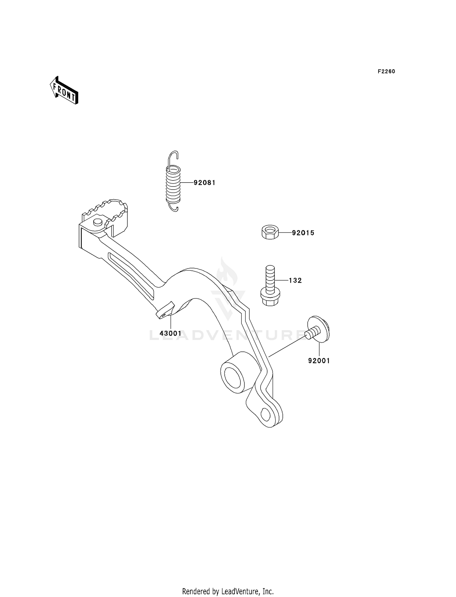 BRAKE PEDAL