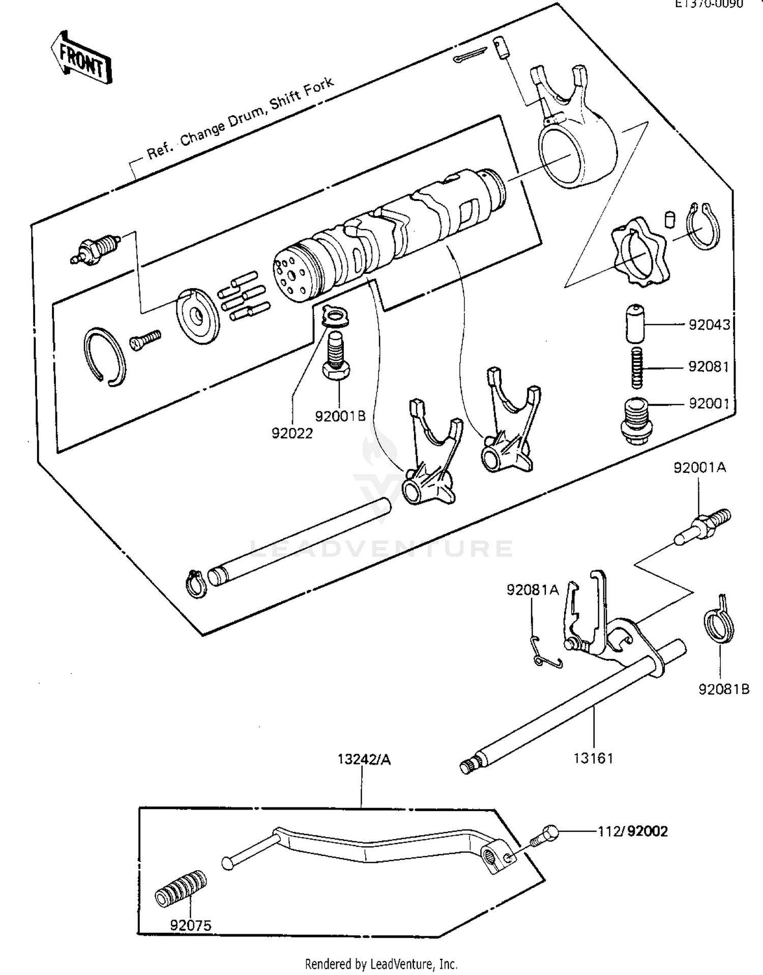 GEAR CHANGE MECHANISM