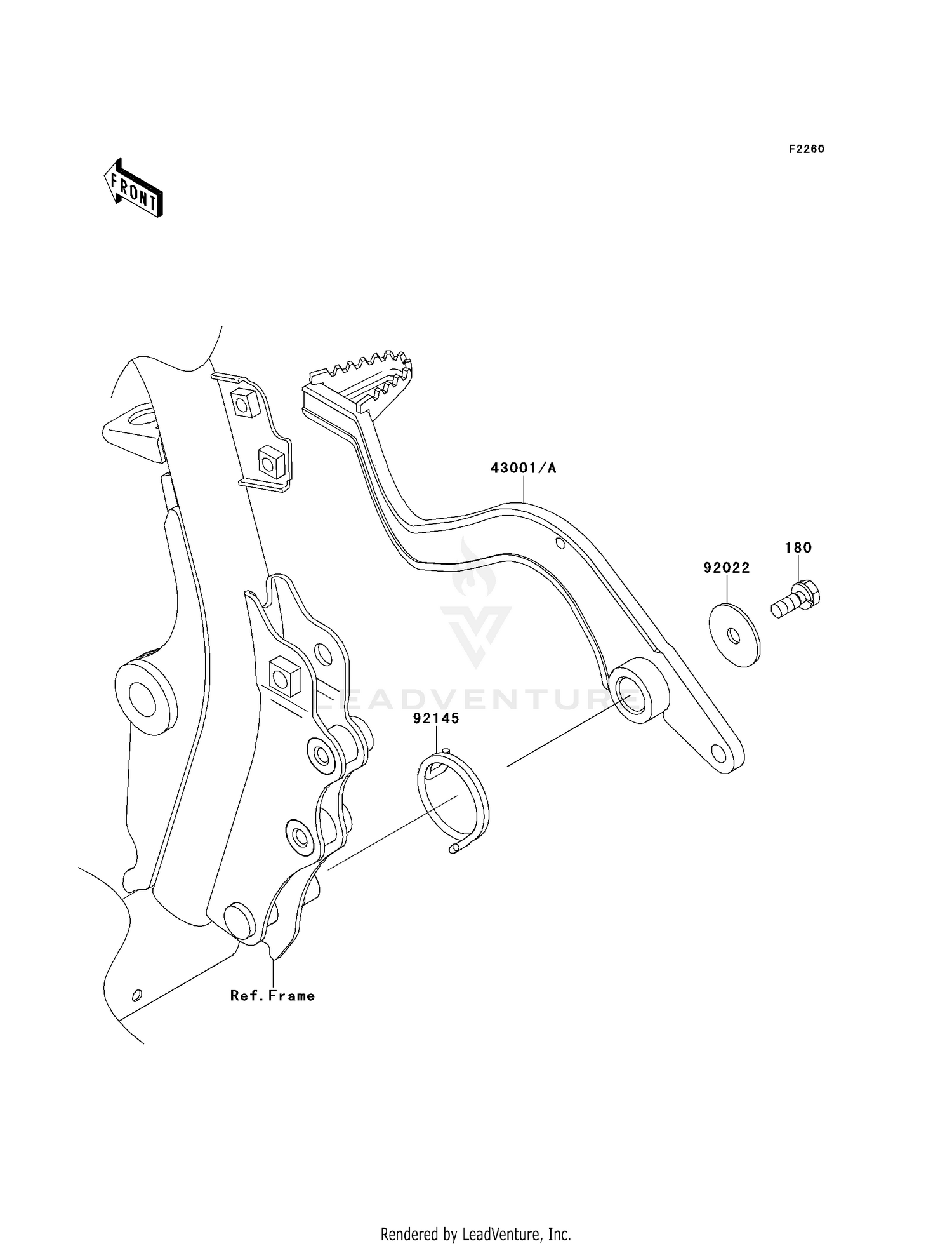 BRAKE PEDAL