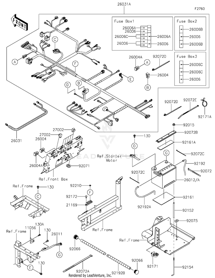 Chassis Electrical Equipment Schematic