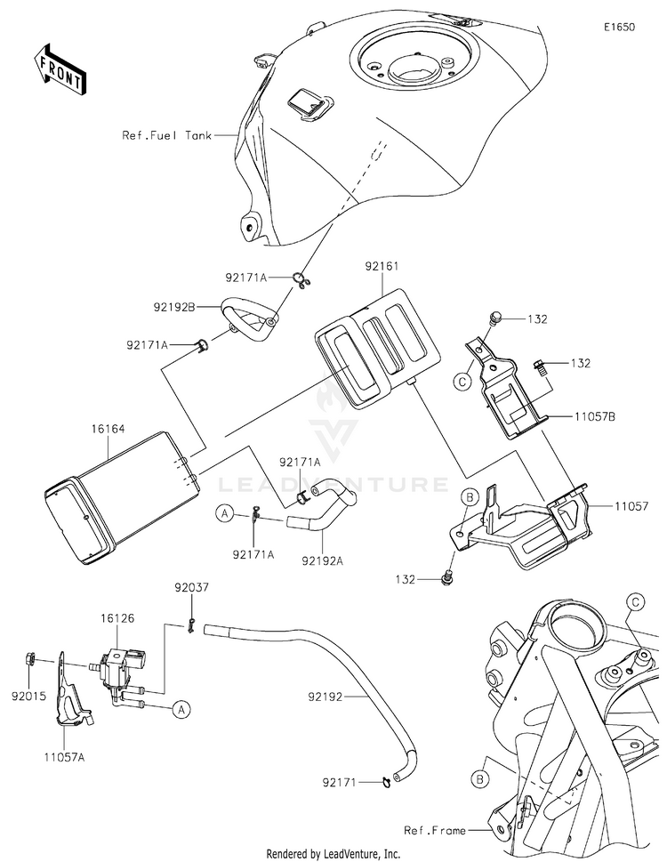 Fuel Evaporative System Schematic