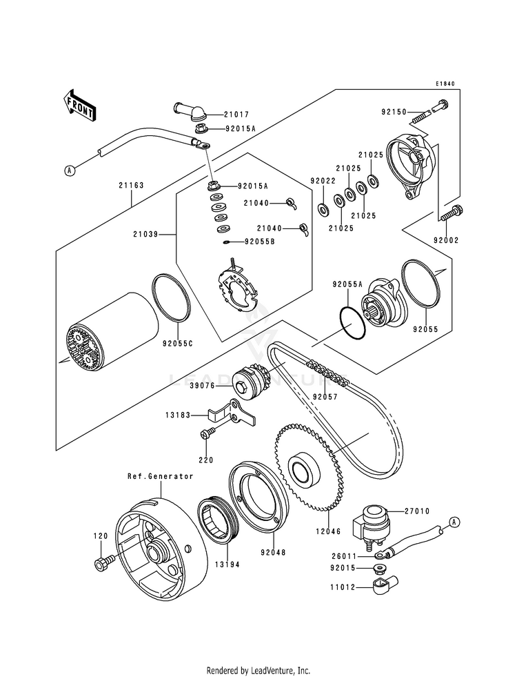 Starter Motor Schematic