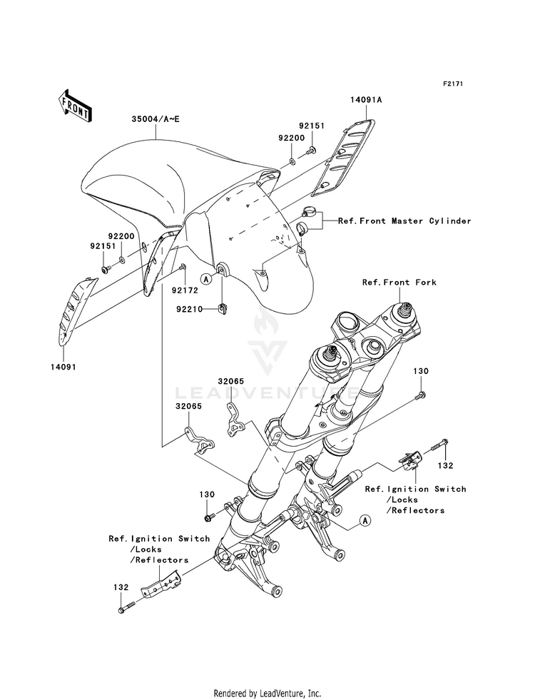 Front Fender(S) Schematic