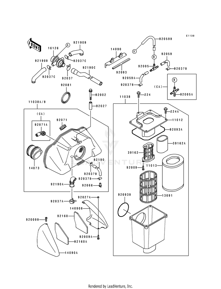 Air Cleaner Schematic