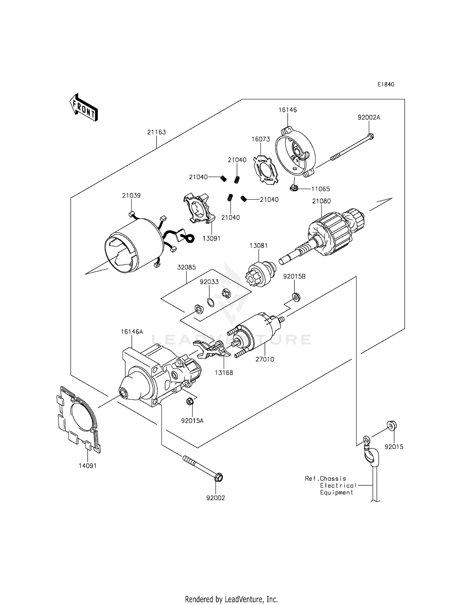 STARTER MOTOR