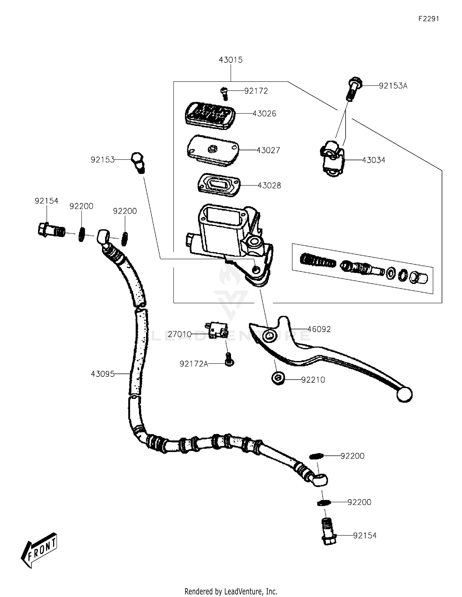 Front Master Cylinder